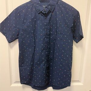 The Children's Place Navy Blue Button Down Shirt